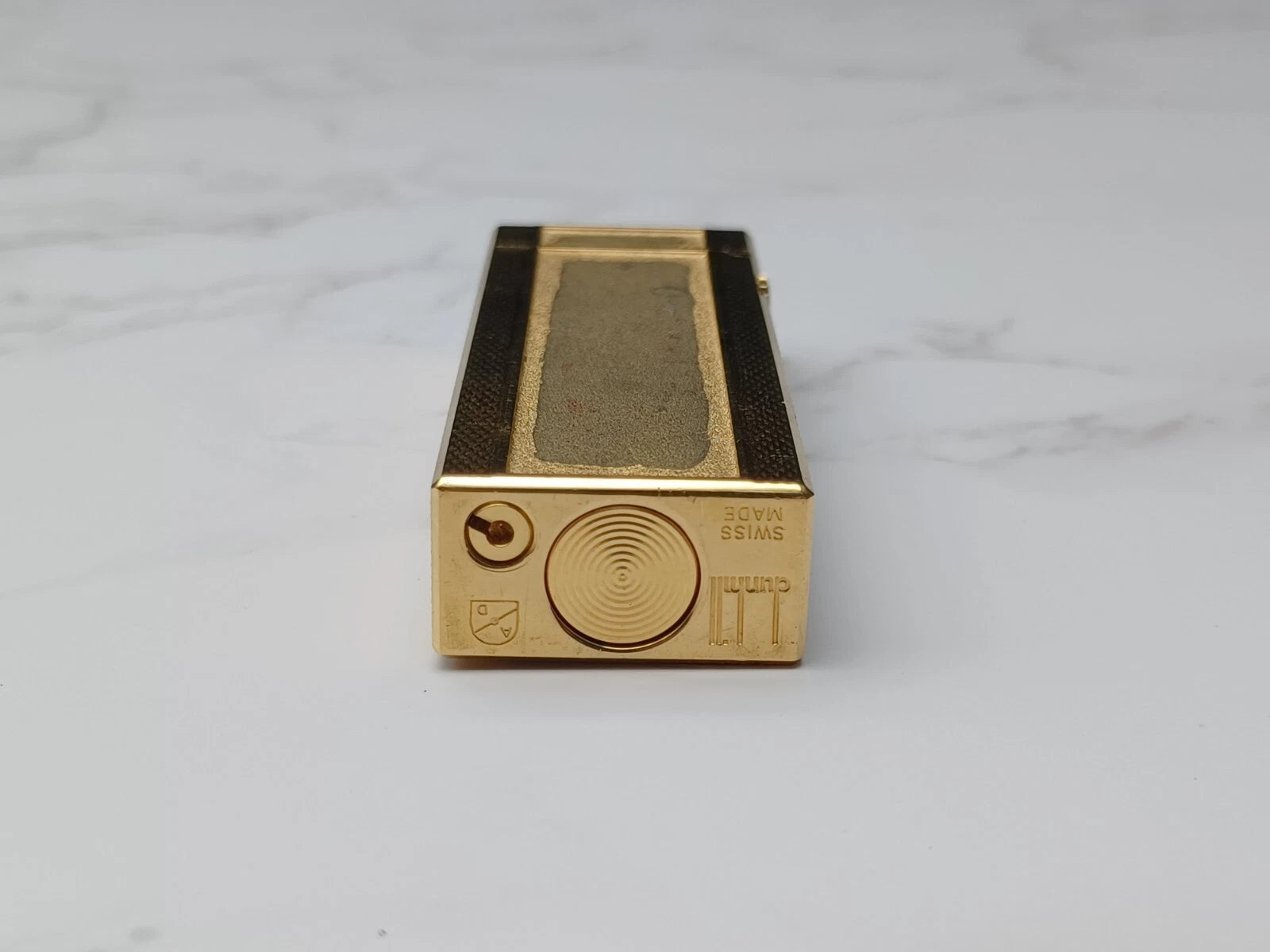 Dunhill Rollagas Gas Lighter - Gold plated - Swiss made -  AM10-1726