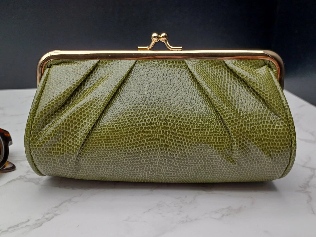 EMMANUELLE KHANH " VINTAGE " EK5051 - Brown Scale Sunglasses -New - Old Stock