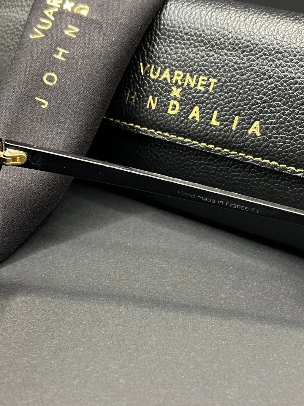 VUARNET Sunglasses - VJ 1404 by John Dalia - T57 - Black - Orange mirror ED