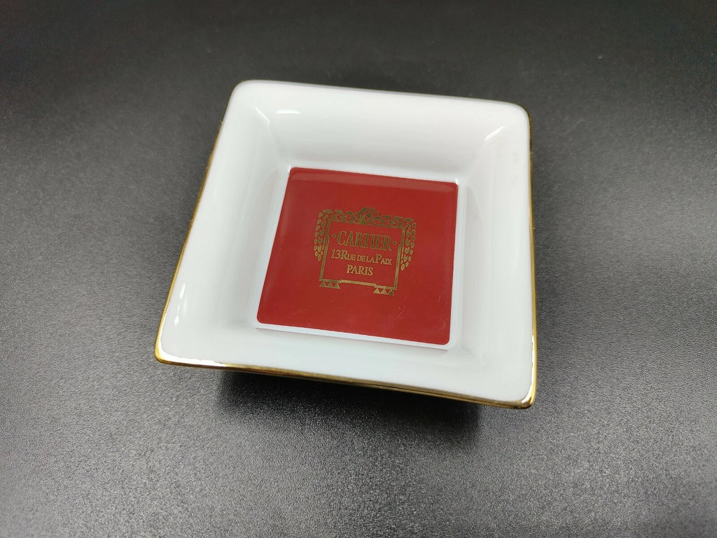 Lot de deux cendriers Cartier Porcelaine avec Boîte d'origine — Occasion