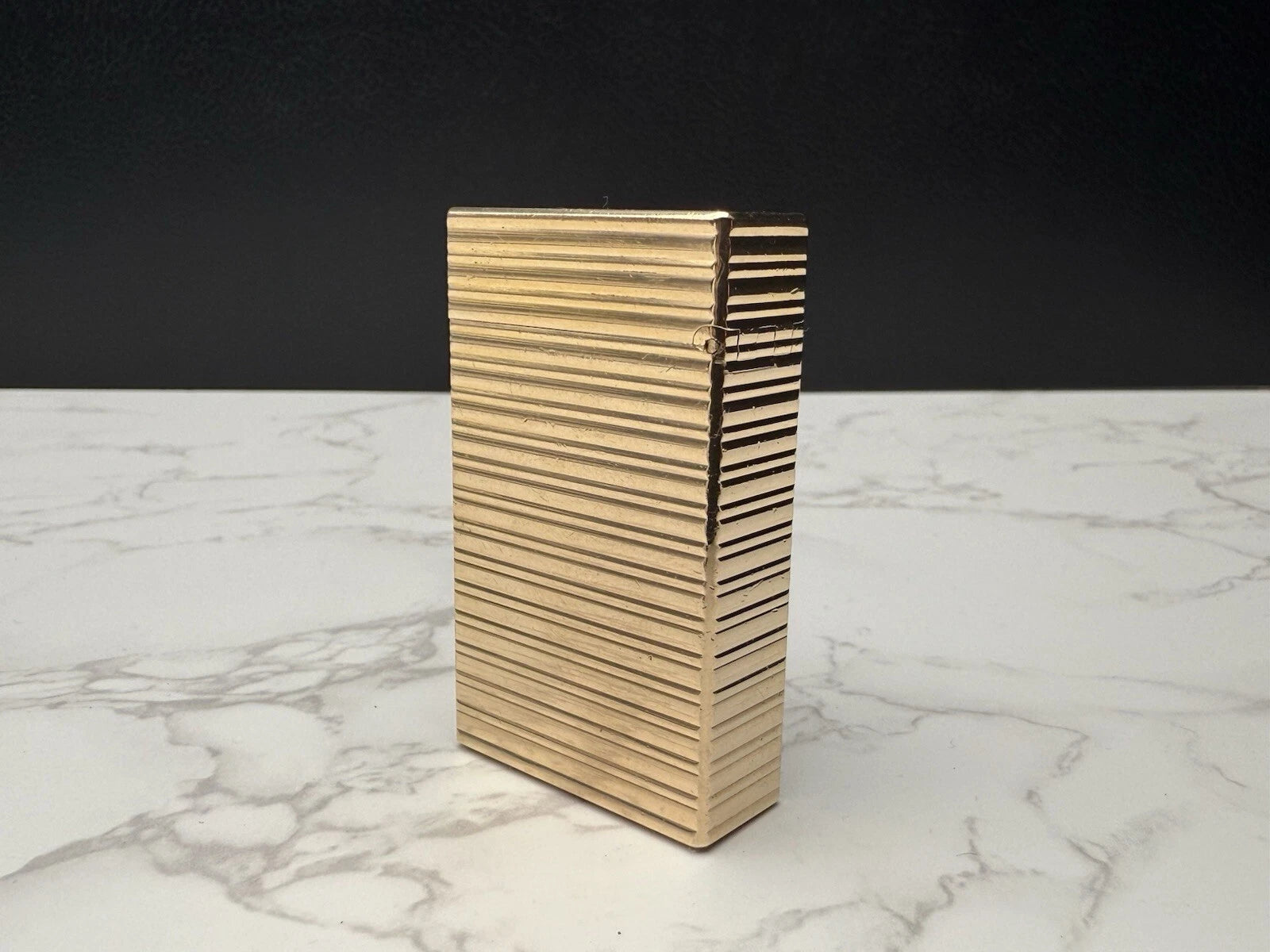 Nice S.T. DUPONT Line 1 BR - L1 BR - Large Model - Gold Plated - AS03-1770