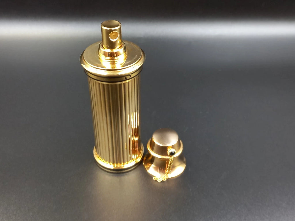 Vaporisateur rechargeable Cartier Doré pour Sac à Main – Luxe Occasion