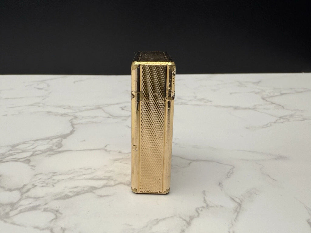 S.T. DUPONT Line 1 BR Gas Lighter - L1 BR - Small Model - Gold plated- AF08-1651