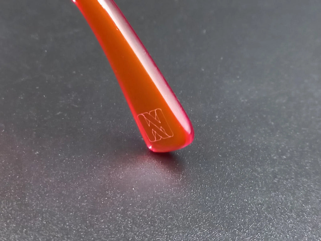 Nice KIRK & KIRK " Jenny " Red Sunglasses - With Case - New Old Stock - ED