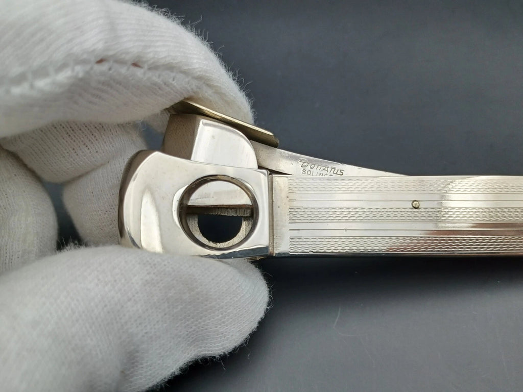 Vintage Solingen Zigarrenschneider - Silberfarben - Made In Germany - AS03-0967