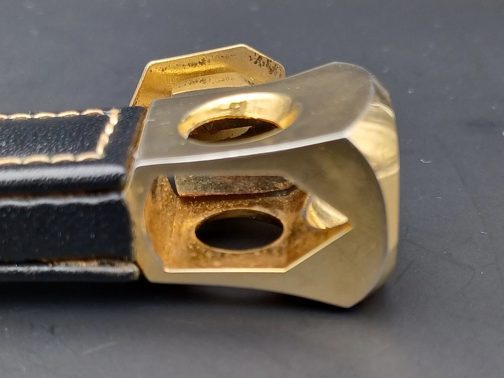 Solingen Cigar Cutter - Black Leather - Made In Germany - AG14-0946