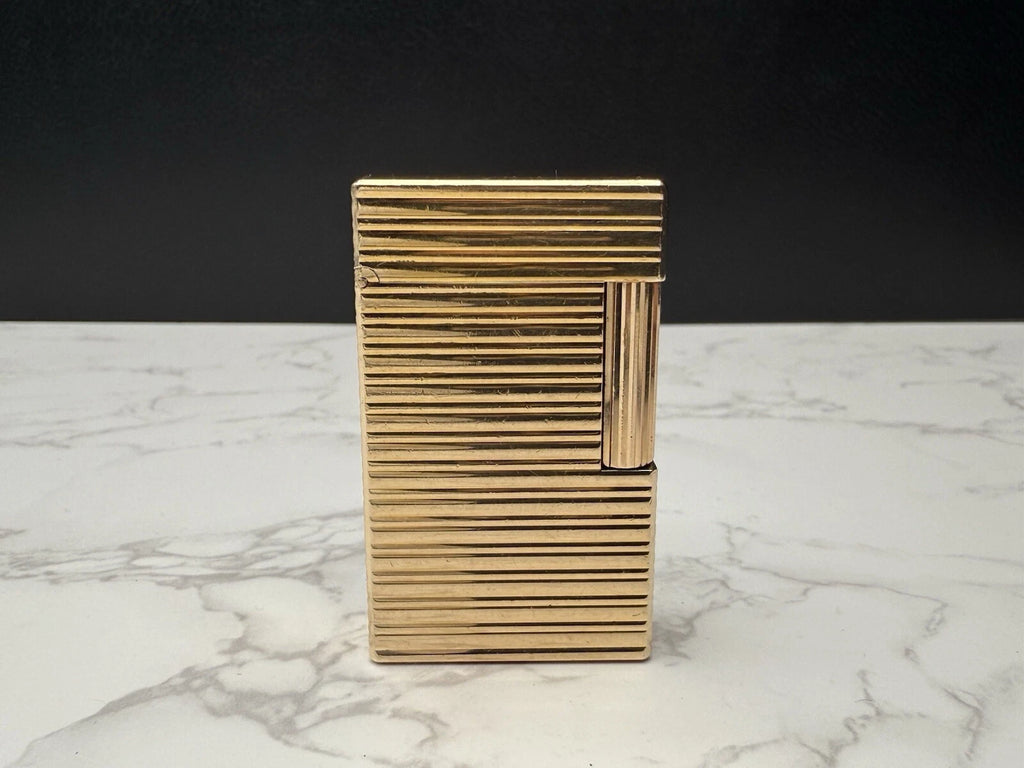 Nice S.T. DUPONT Line 1 BR - L1 BR - Large Model - Gold Plated - AS03-1770