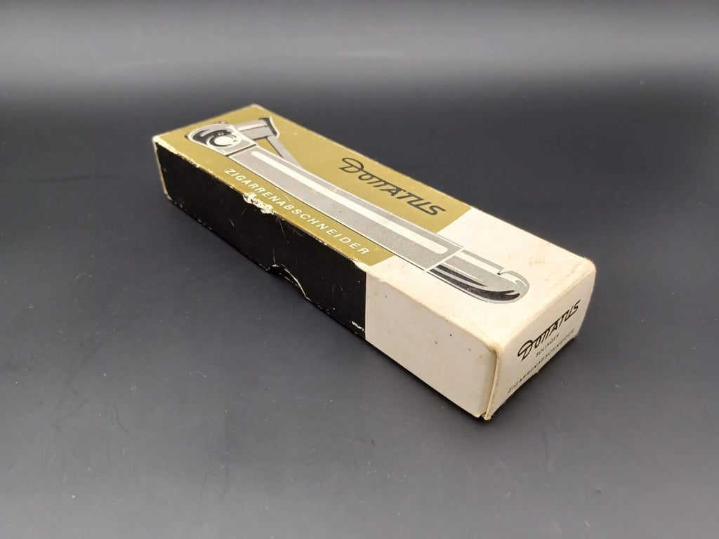 Solingen Cigar Cutter With Box - Black Leather - Made In Germany - BB15-0945