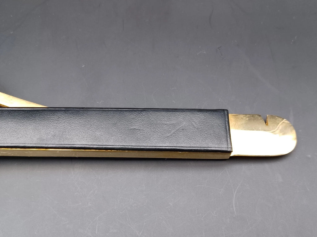 Solingen Cigar Cutter With Box - Black Leather - Made In Germany - BB15-0945