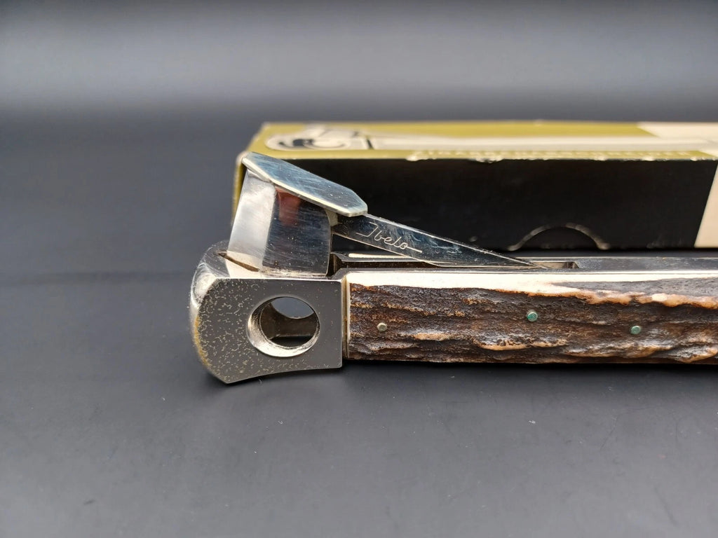 Nice Ibelo Cigar Cutter With Box - Horn - Made In Germany - AG14-1339