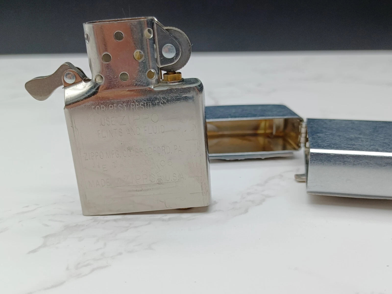 Nice ZIPPO SCORPIO - Petrol Lighter - 2005 - With Box - AG08-1594