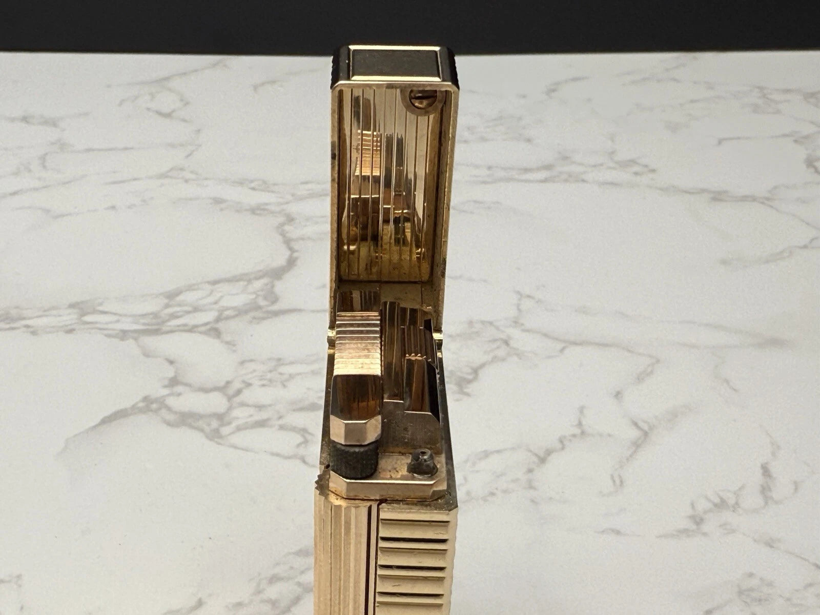 Nice S.T. DUPONT Line 1 BR - L1 BR - Large Model - Gold Plated - AS03-1770