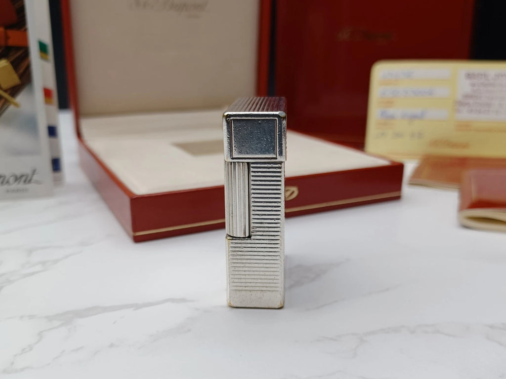 FULL SET S.T. DUPONT L1 BR - Line 1 BR -Silver plated - 1816AD14