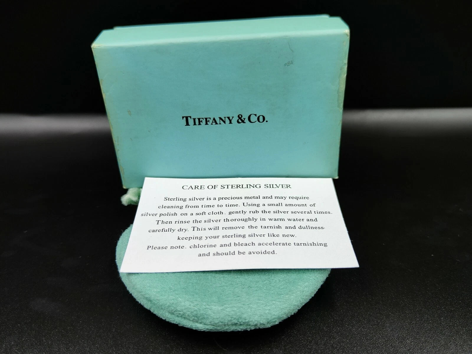 TIFFANY & CO Manschettenknöpfe aus Sterlingsilber - Zeremonie - Hergestellt in den USA - 0148CO AH06