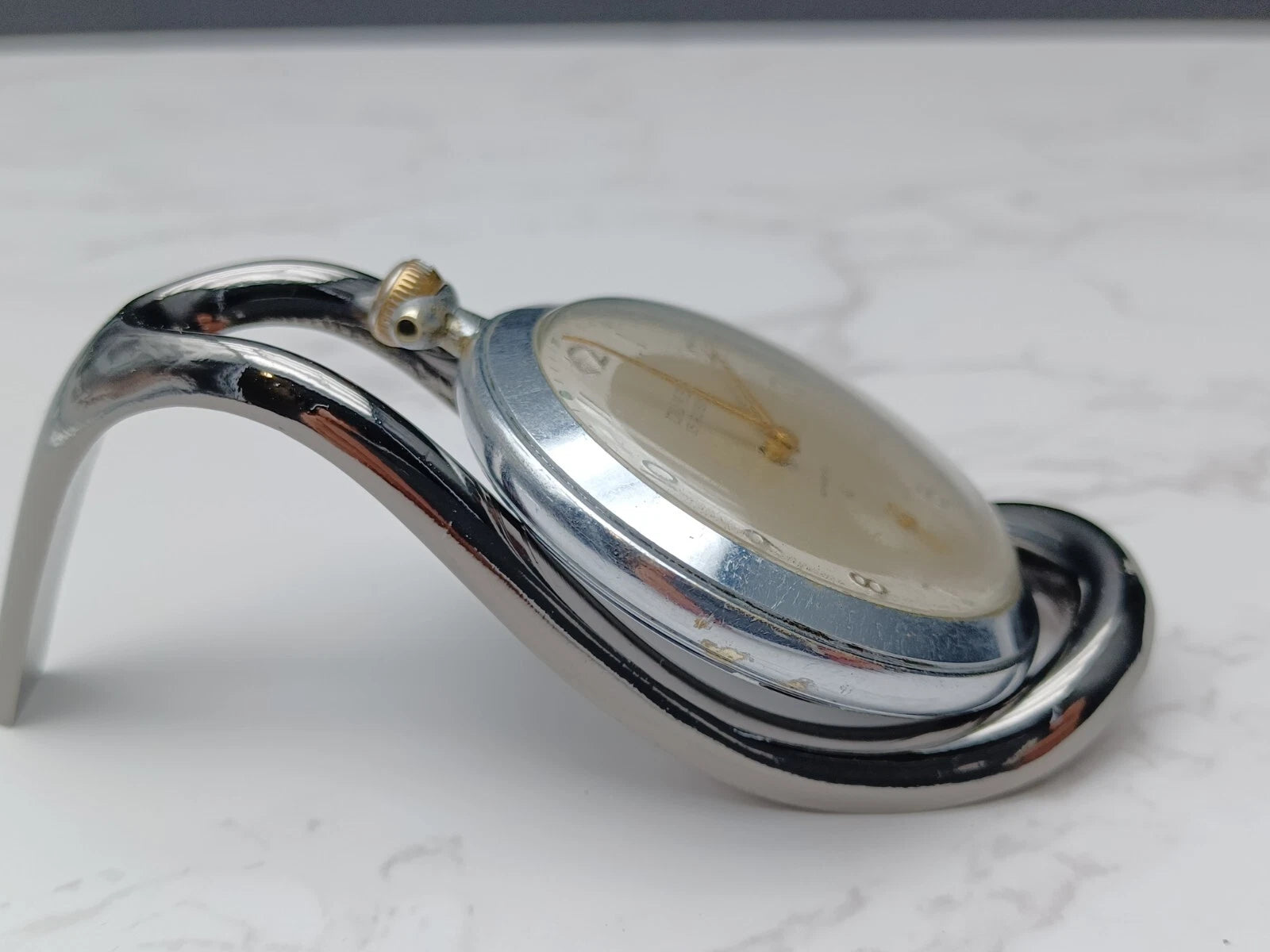 DUKE Taschenuhr - 15 Steine - Edelstahl - Funktionstüchtig - AE05-1673