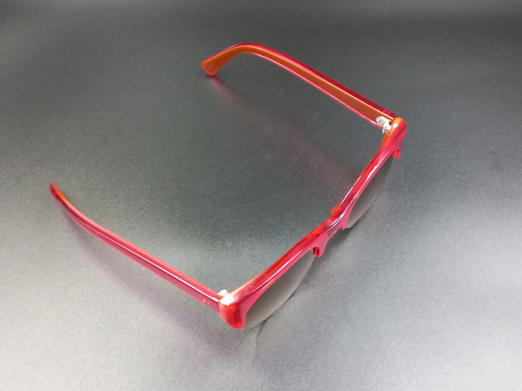Nice KIRK & KIRK " Jenny " Red Sunglasses - With Case - New Old Stock - ED