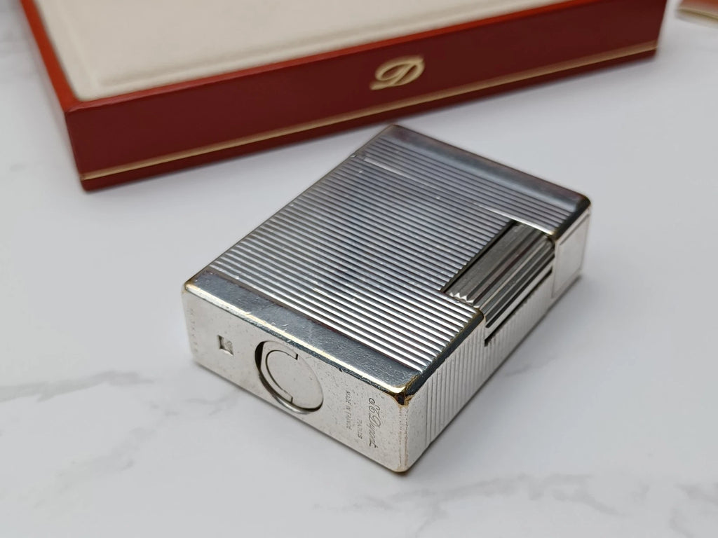 FULL SET S.T. DUPONT L1 BR - Line 1 BR -Silver plated - 1816AD14