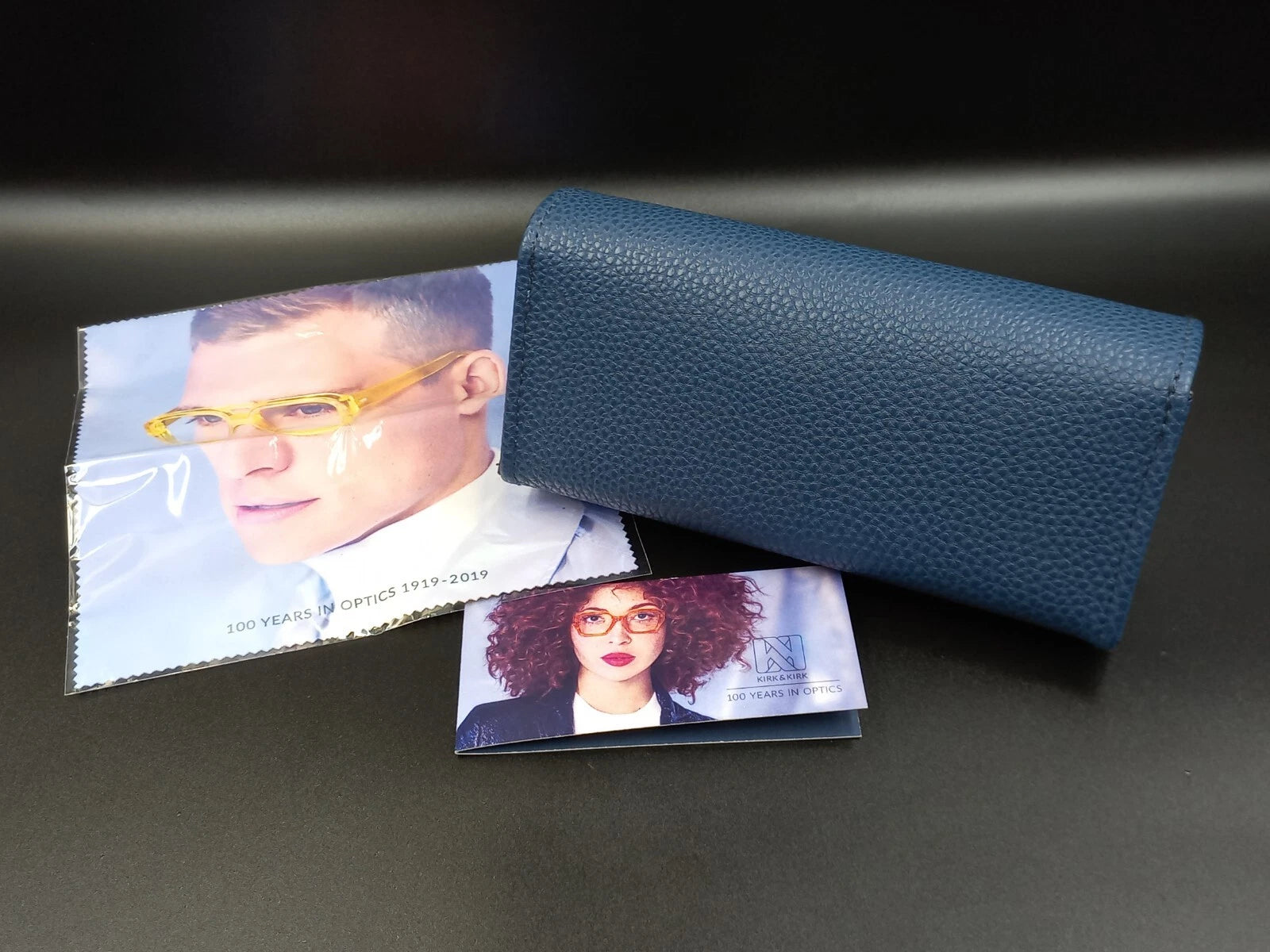 Nice KIRK & KIRK " Jenny " Red Sunglasses - With Case - New Old Stock - ED