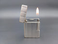 S.T. Dupont Line 1 BR Gas Lighter - Silver plated - Made In France - BA03-1466