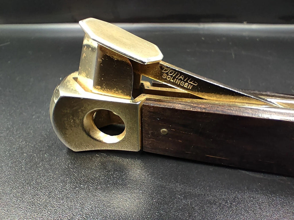 SOLINGEN " Donatus " - Cigar Cutter - Wood - Made In Germany - 0704CO AM05