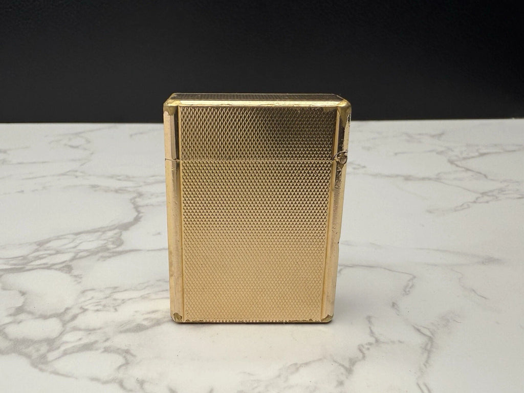 S.T. DUPONT Line 1 BR Gas Lighter - L1 BR - Small Model - Gold plated- AF08-1651