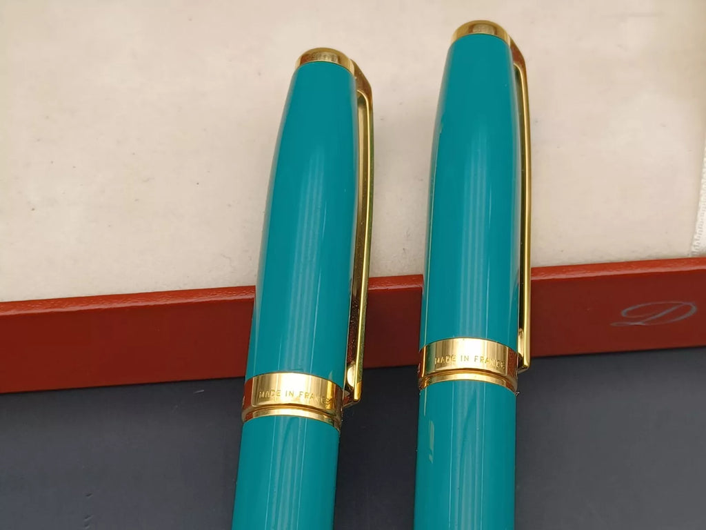 Nice S.T. Dupont Ballpoint Pen & Criterion Pencil Paper - With Box - AS01-0803