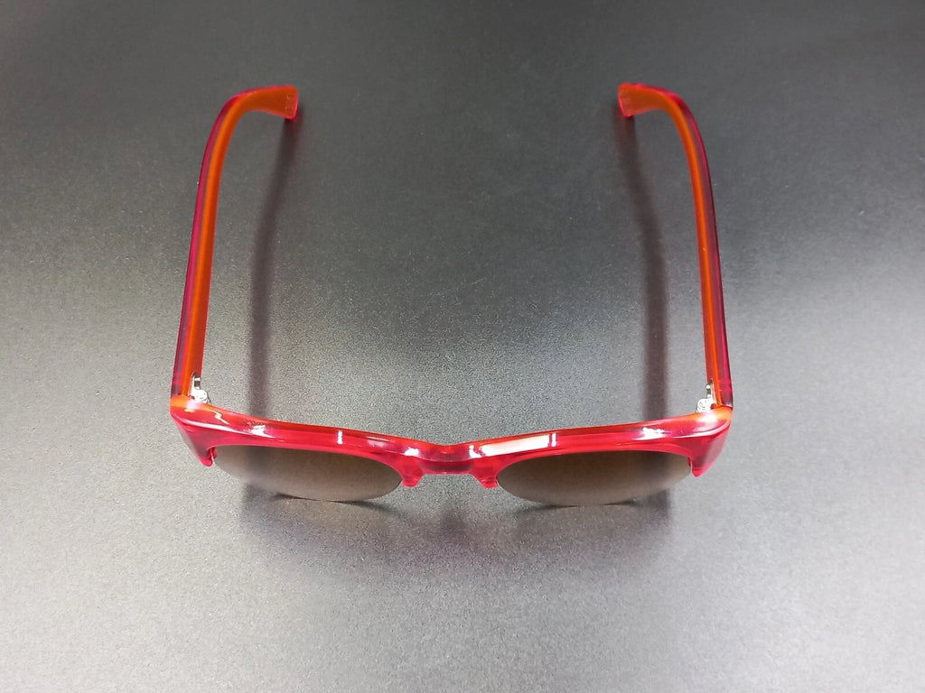 Nice KIRK & KIRK " Jenny " Red Sunglasses - With Case - New Old Stock - ED