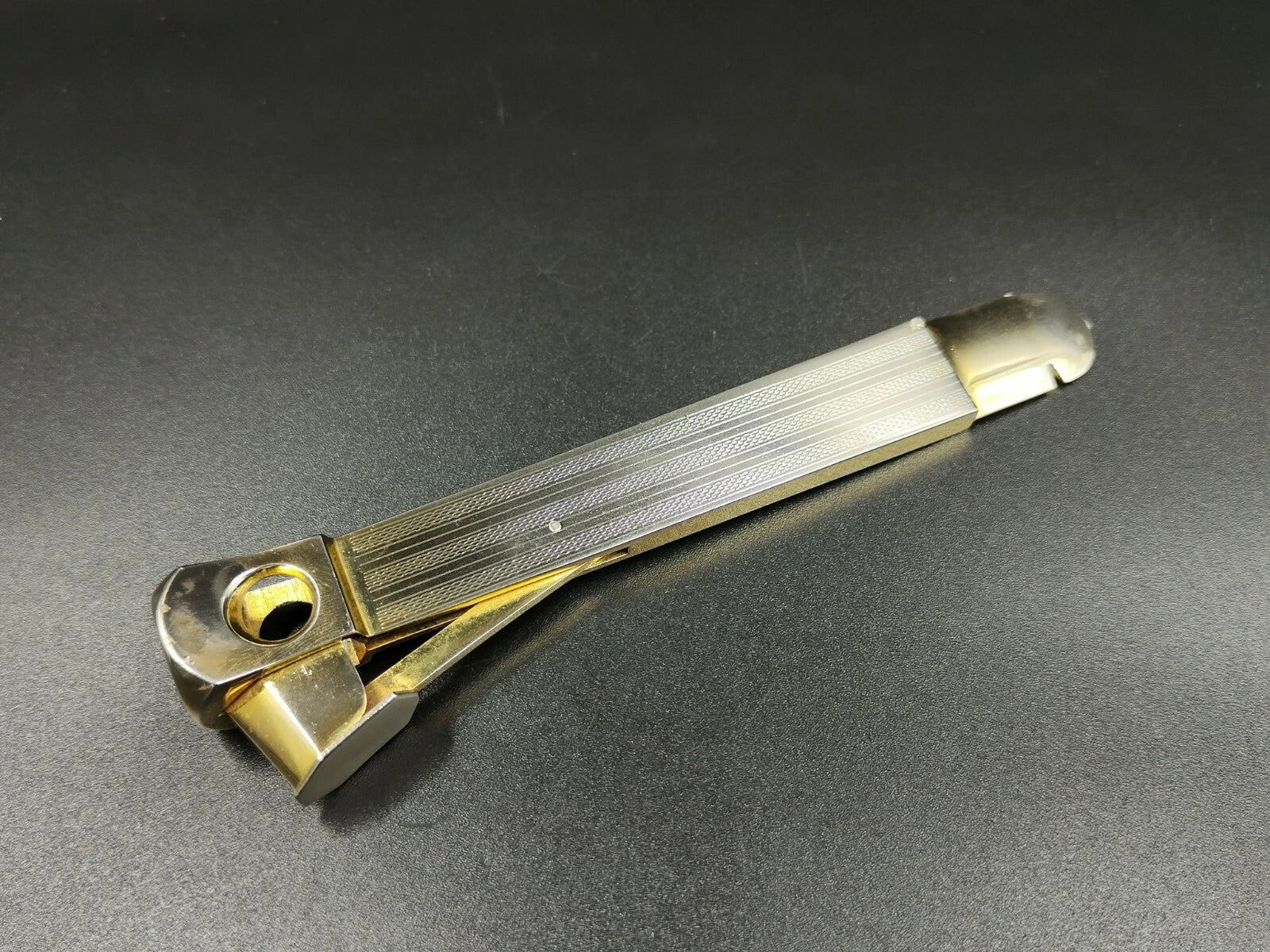 Vintage  SOLINGEN " Donatus " DBGM - Cigar Cutter - Gold Metal - 0650CO AM12