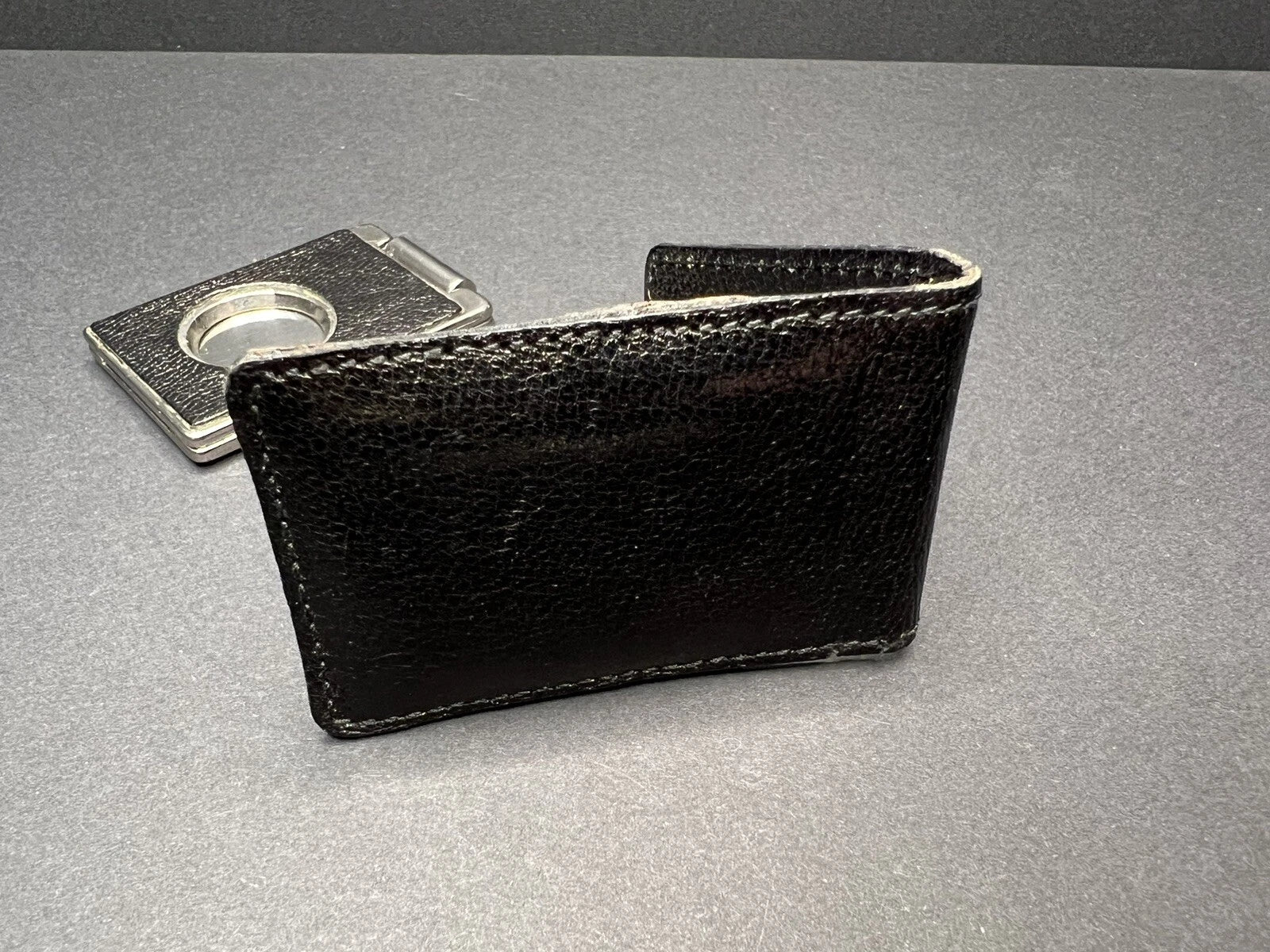 LANCEL - Cigar cutter with leather case - 1117CO - BA01