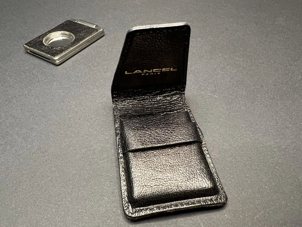LANCEL - Cigar cutter with leather case - 1117CO - BA01