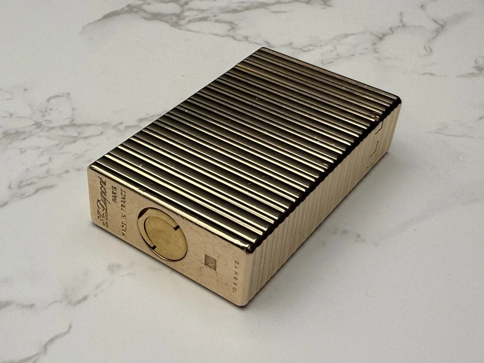 Nice S.T. DUPONT Line 1 BR - L1 BR - Large Model - Gold Plated - AS03-1770