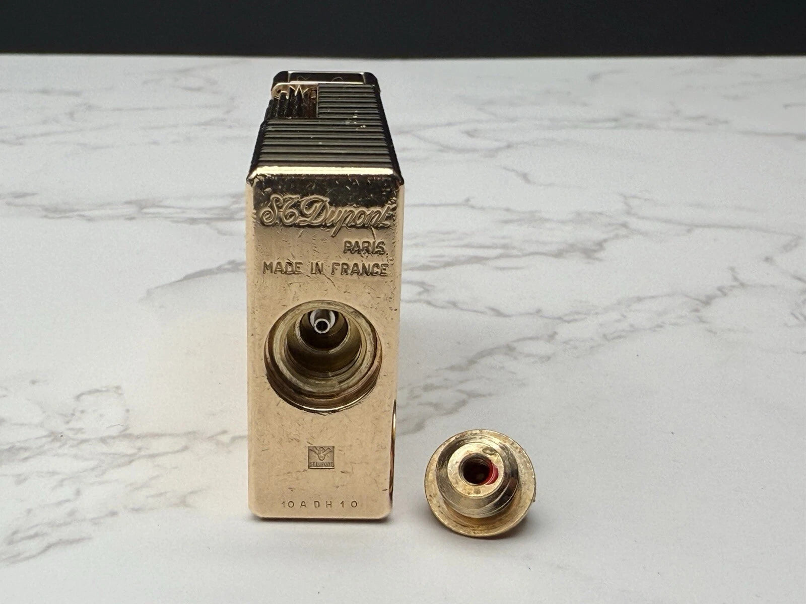 Nice S.T. DUPONT Line 1 BR - L1 BR - Large Model - Gold Plated - AS03-1770