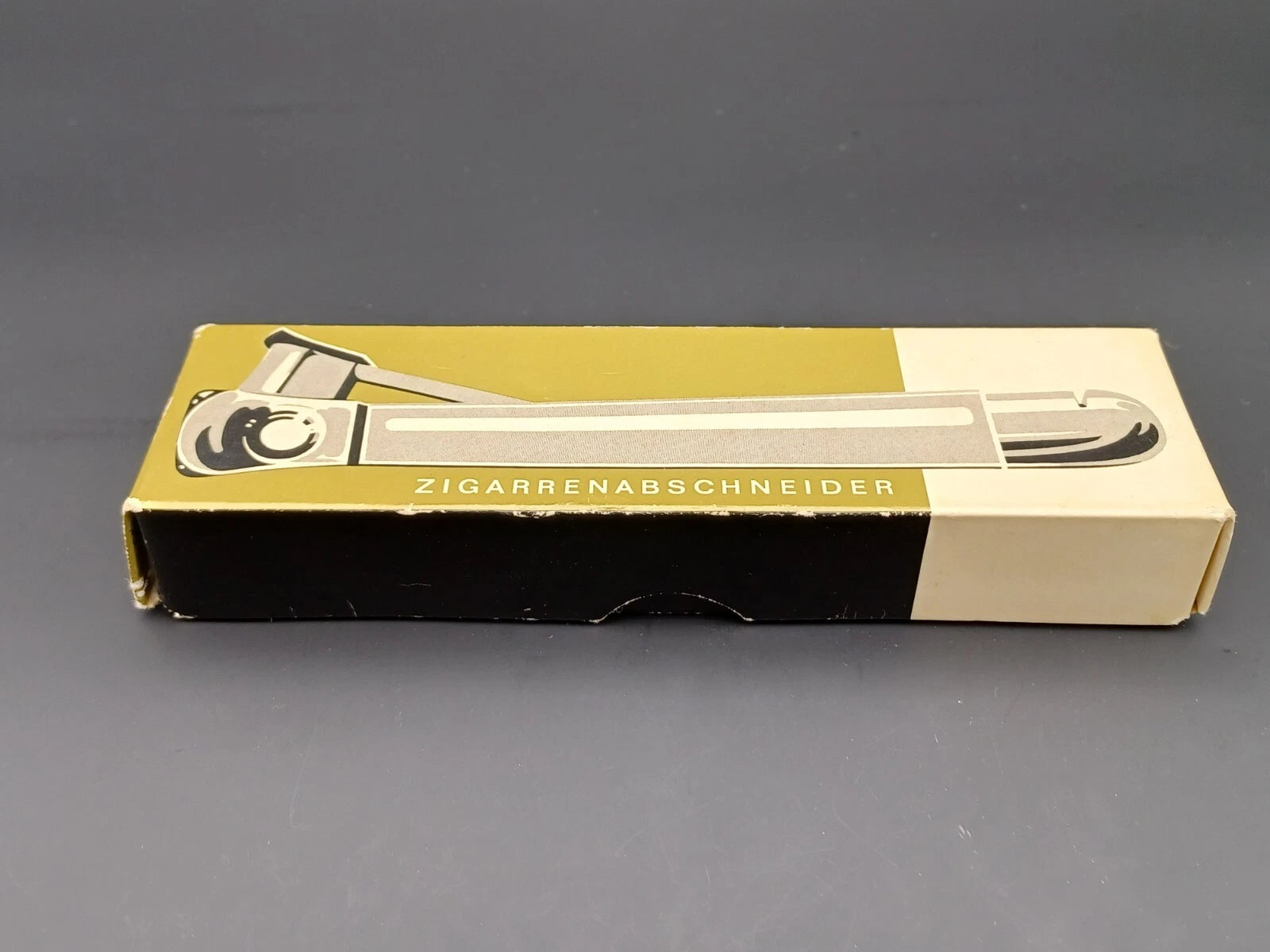 Nice Ibelo Cigar Cutter With Box - Horn - Made In Germany - AG14-1339