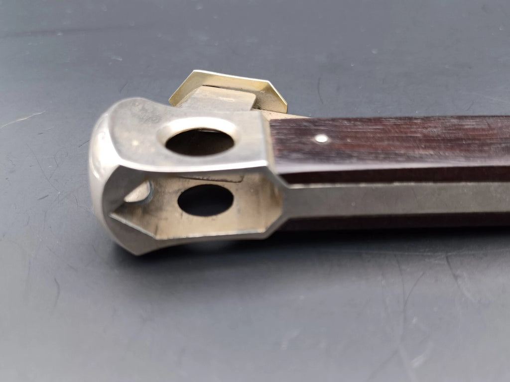 Vintage Solingen Cigar Cutter - Wood - Made In Germany - AS02-719