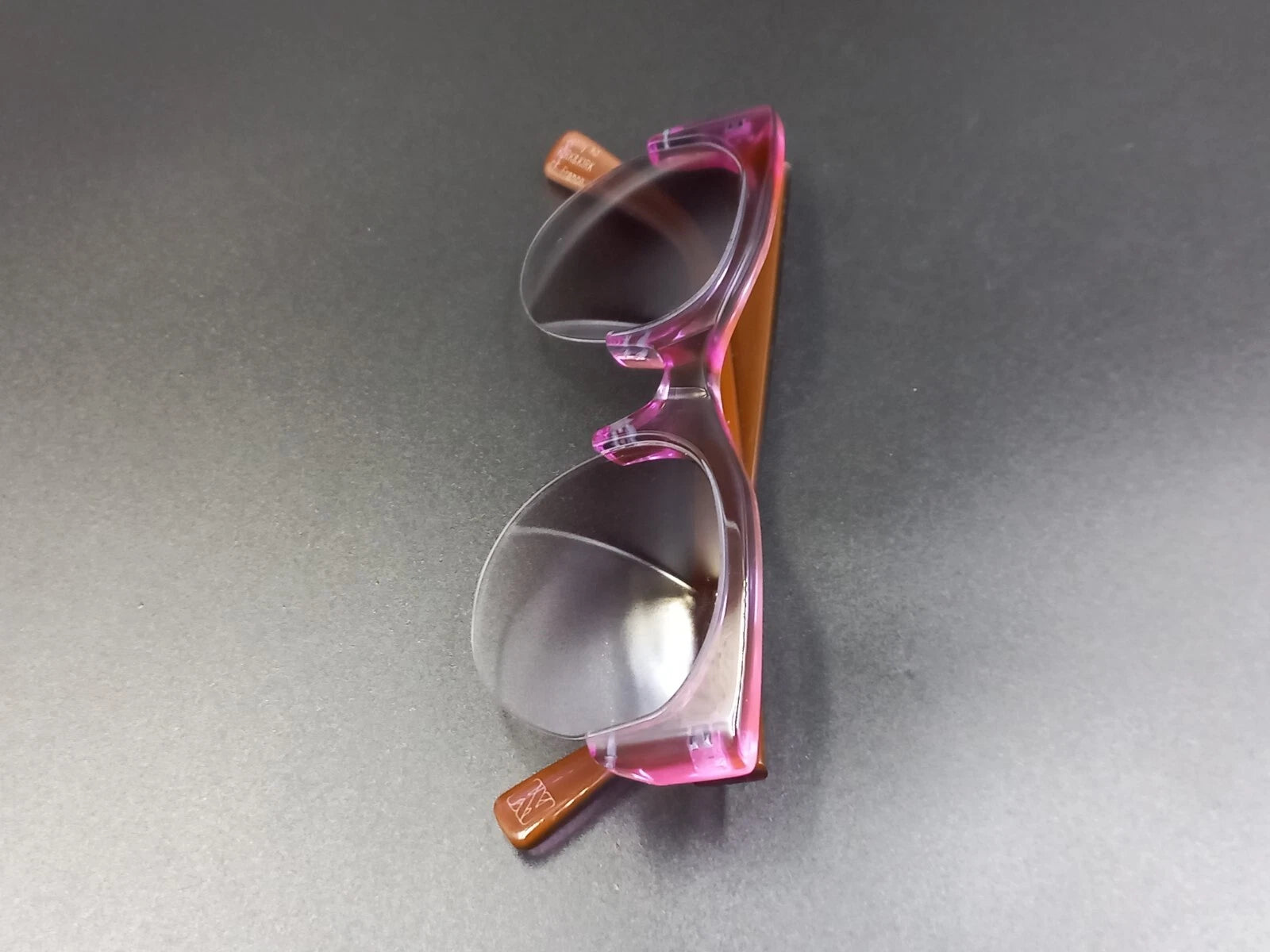 Nice KIRK & KIRK " Jenny " Pink Purple Sunglasses - With Case - New Old Stock ED