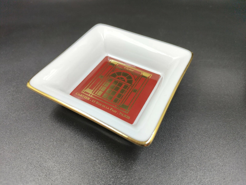 Lot de deux cendriers Cartier Porcelaine avec Boîte d'origine — Occasion