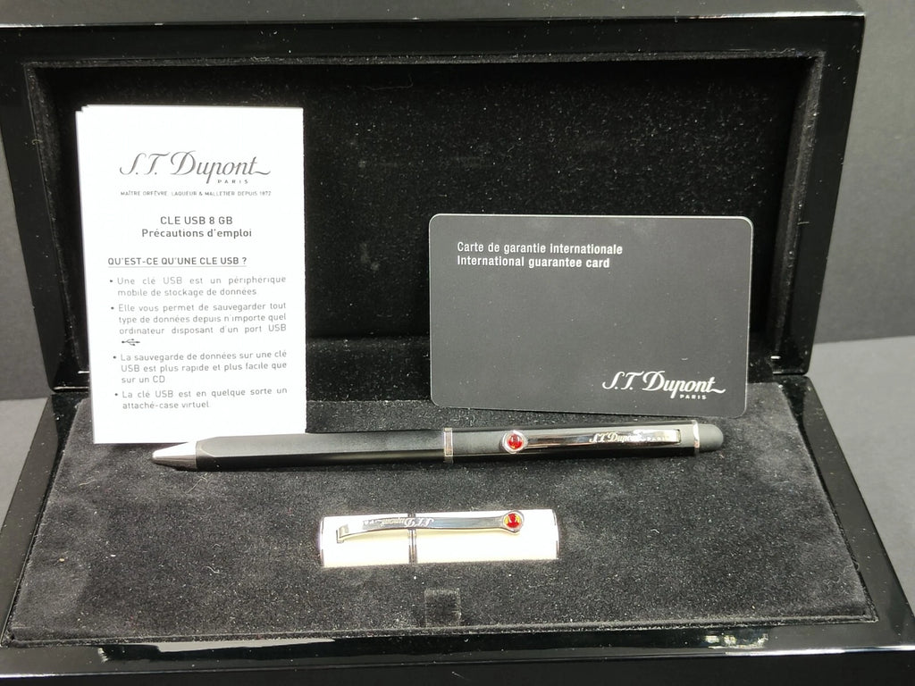 ST DUPONT " Karl Lagerfeld " - USB key & Ballpoint pen - Box & Guarantee - ED XL