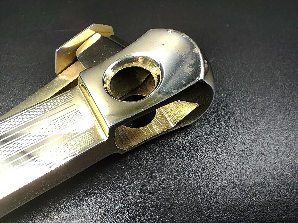 Vintage  SOLINGEN " Donatus " DBGM - Cigar Cutter - Gold Metal - 0650CO AM12