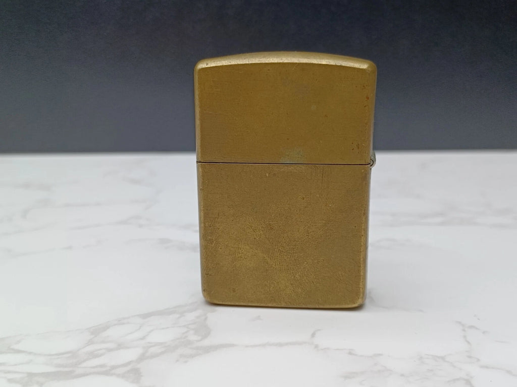 Very Rare BRASS ZIPPO Lighter - 85TH HARLEY DAVIDSON - 1932/1991 - AG08-1595