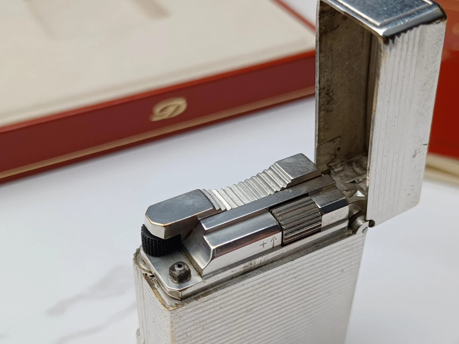 FULL SET S.T. DUPONT L1 BR - Line 1 BR -Silver plated - 1816AD14