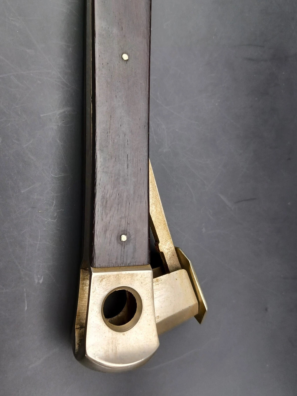 Vintage Solingen Cigar Cutter - Wood - Made In Germany - AS02-719