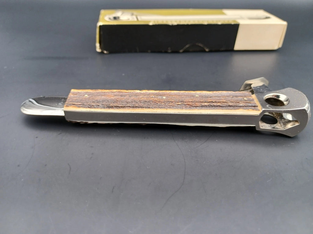 Nice Ibelo Cigar Cutter With Box - Horn - Made In Germany - AG14-1339