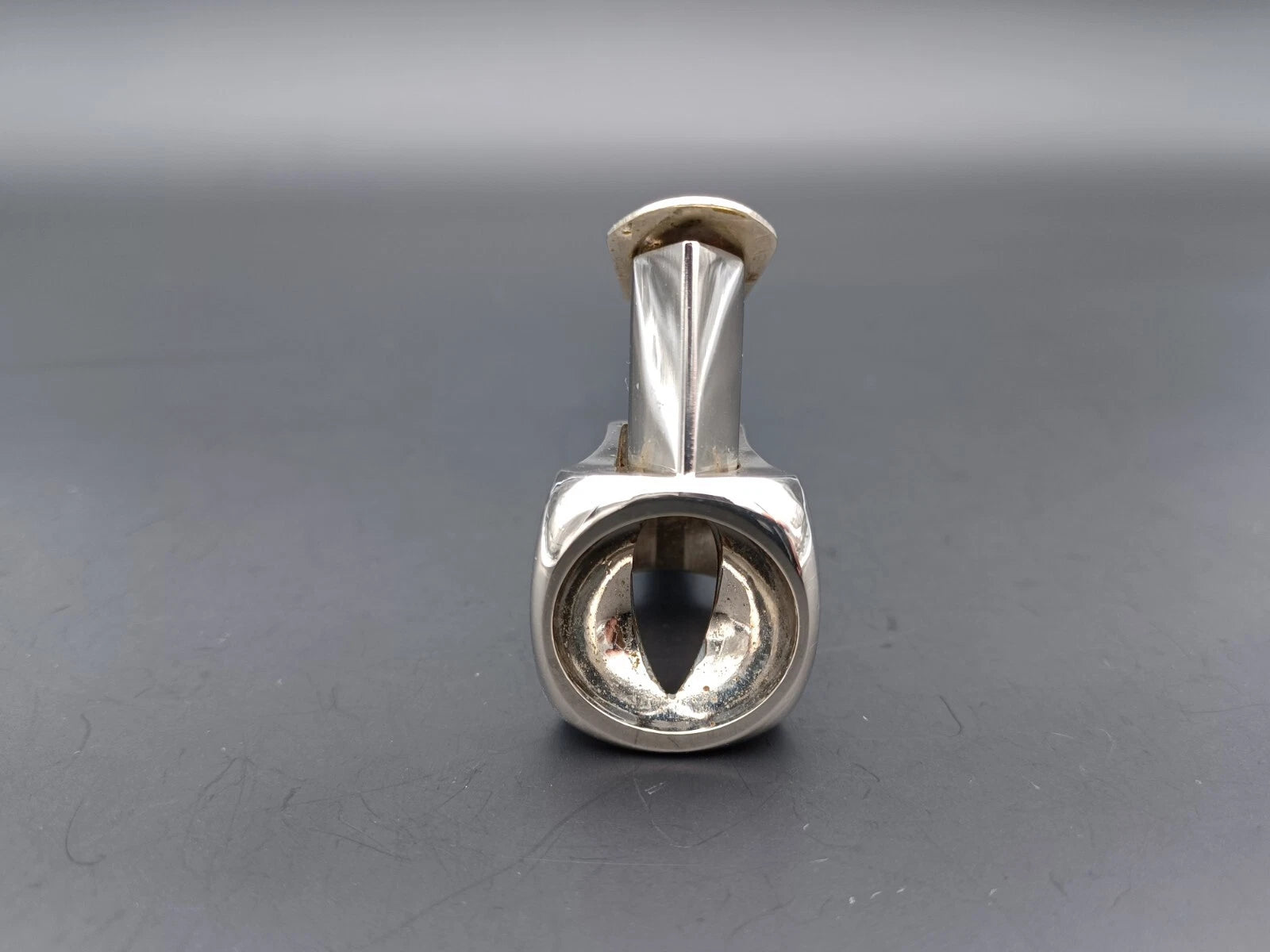 Vintage Solingen Cigar Cutter - Silver color - Made In Germany - AS03-0967