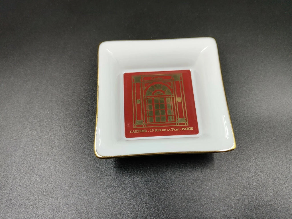 Lot de deux cendriers Cartier Porcelaine avec Boîte d'origine — Occasion