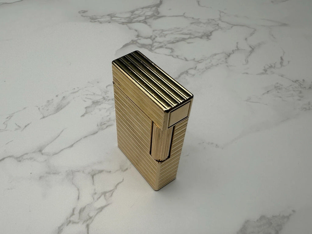 Nice S.T. DUPONT Line 1 BR - L1 BR - Large Model - Gold Plated - AS03-1770