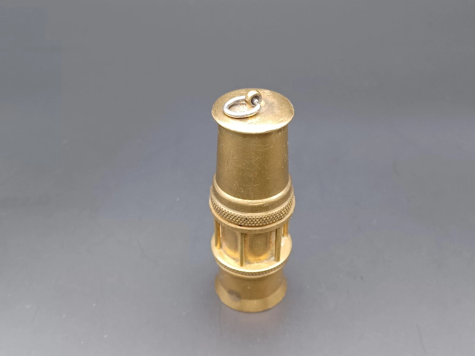 Rare & Antique Brass Petrol Lighter - WW2 - Trench art lighter - AF17-1609