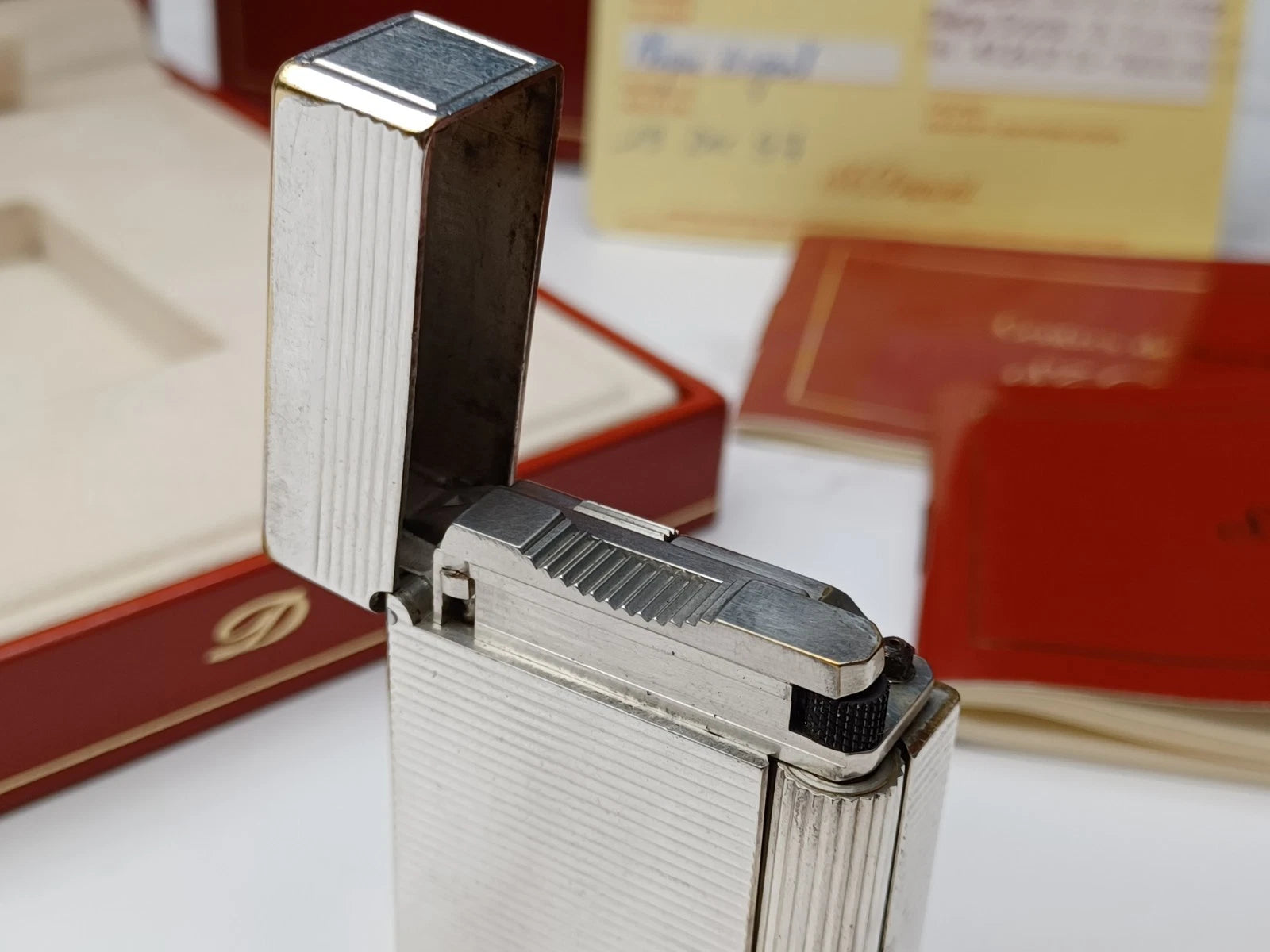 FULL SET S.T. DUPONT L1 BR - Line 1 BR -Silver plated - 1816AD14