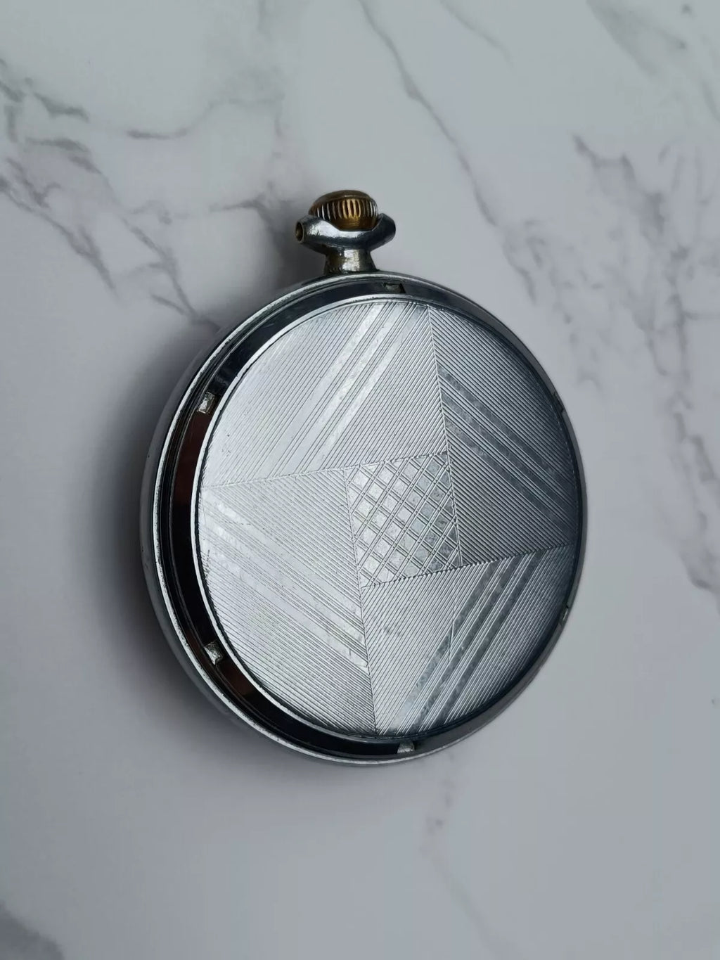 DUKE Taschenuhr - 15 Steine - Edelstahl - Funktionstüchtig - AE05-1673