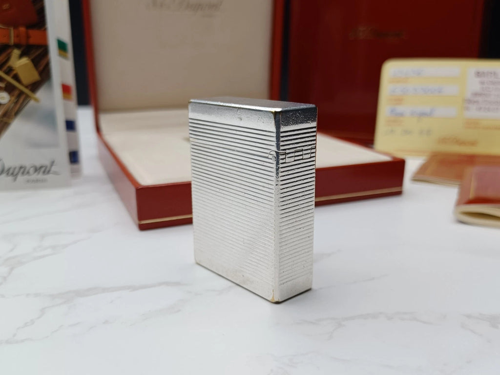 FULL SET S.T. DUPONT L1 BR - Line 1 BR -Silver plated - 1816AD14