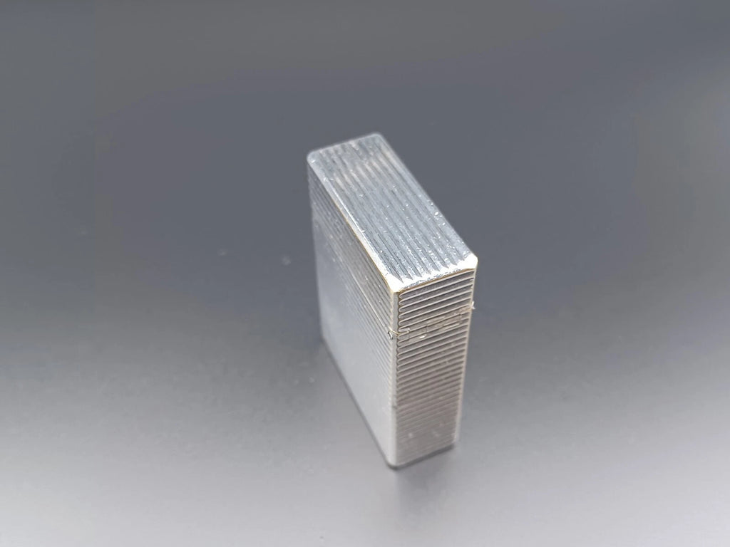 S.T. Dupont Line 1 BR Gas Lighter - L1 BR - Silver plated - Serviced - AG04-1583